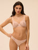 Underwired bra - Pinky sand