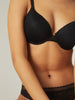 Molded Padded Plunge - Black