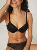 Molded Padded Plunge - Black