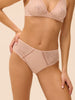 High-waist brief - Pinky sand