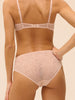 High-waist brief - Pinky sand