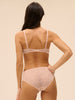 High-waist brief - Pinky sand
