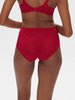 High-waist brief - Ruby pink