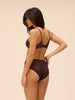 High-waist brief - Dark Brown