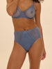 High-waist brief - Chambray Blue