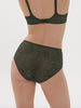 High-waist brief - Icon Green