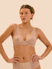 Soft cup triangle bra - Peau rosée