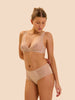 Soft cup triangle bra - Peau rosée