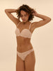 Strapless plunge bra - Peau rosée
