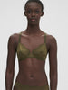 Moulded underwired bra - Adventure Green