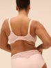 Full cup support bra - Petal Powder