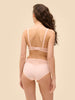 High-waist brief - Petal Powder