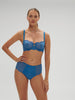 High-waist brief - Myosotis Blue