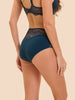 High-waist brief - Prestige Blue