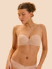 Strapless bra - Nude