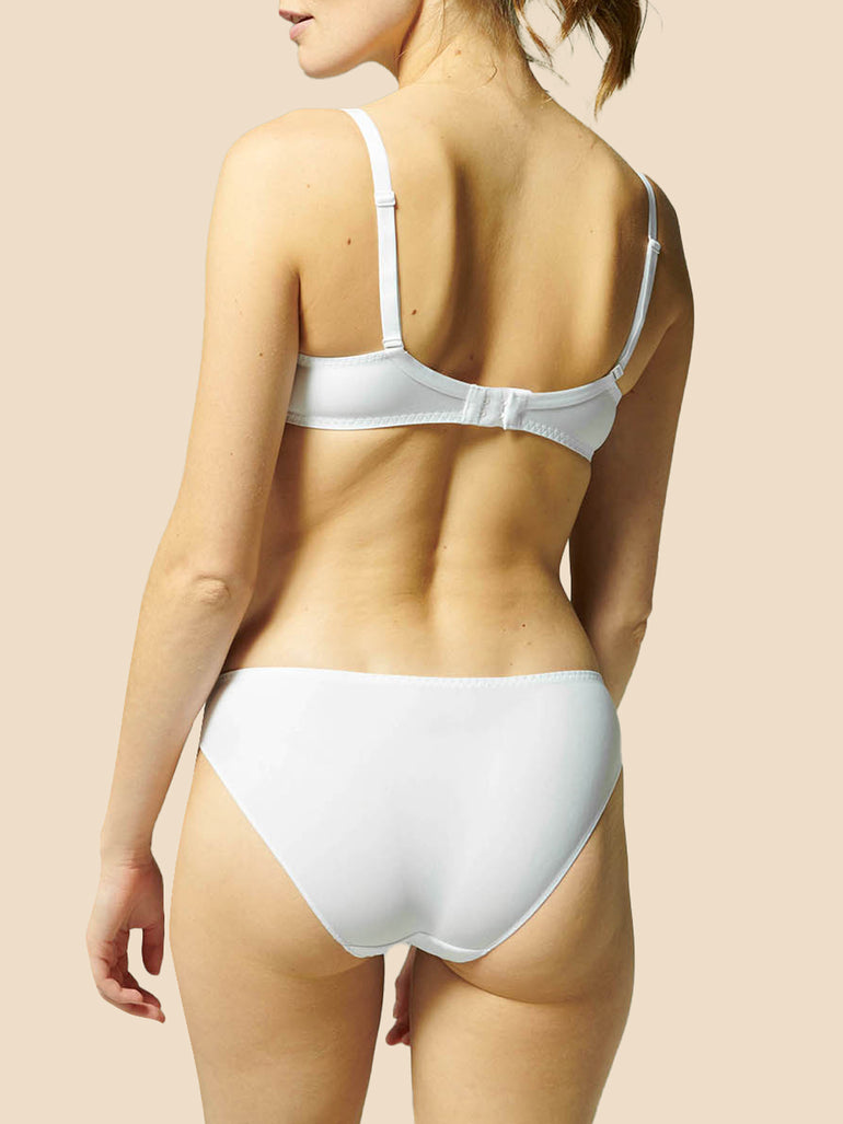 Delice Full Coverage Plunge - White