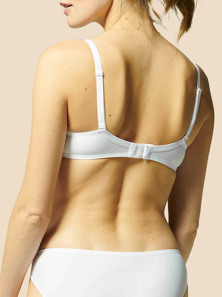 Delice Full Coverage Plunge - White