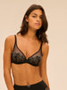 Full cup plunge bra - Moonlight