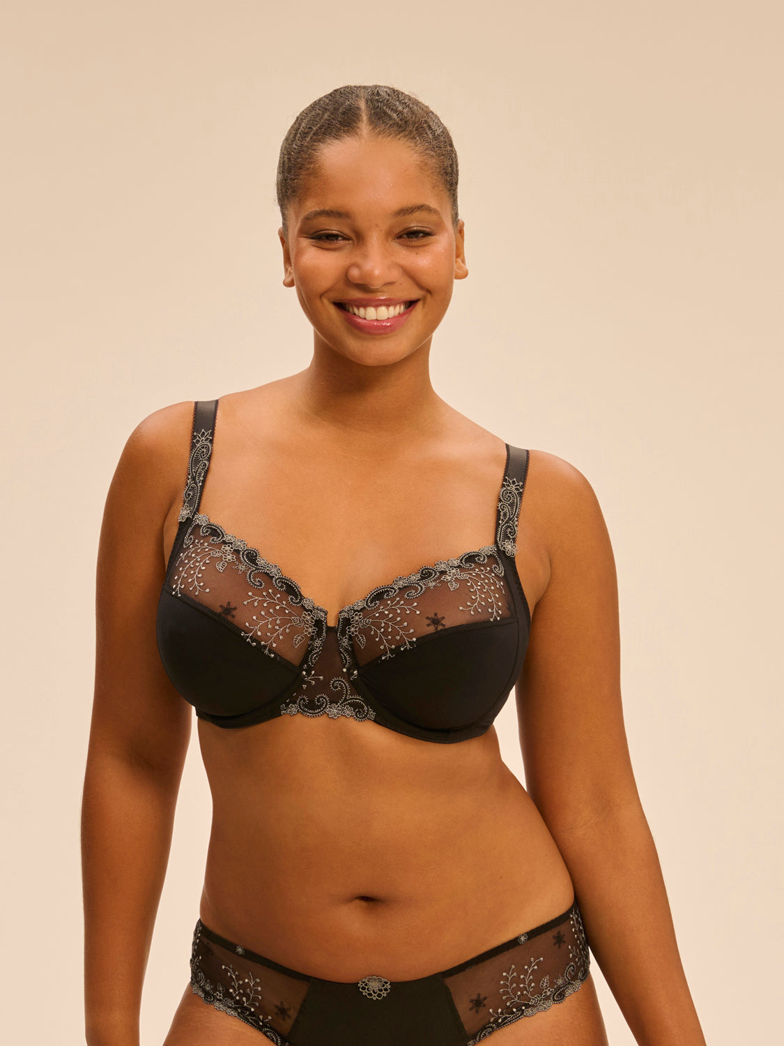 Full cup support bra - Moonlight