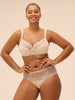 Full cup support bra - Topaz Beige