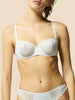 Delice Sheer Demi - White
