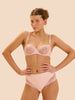 Half cup bra - Blush