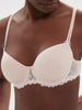 Half cup 3D moulded bra - Blush