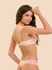 Half cup 3D moulded bra - Blush