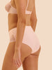 High-waist brief - Blush