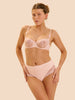 High-waist brief - Blush