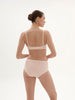 High-waist brief - Blush