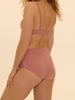 High-waist brief - Smokey Pink