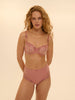 High-waist brief - Smokey Pink