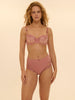 High-waist brief - Smokey Pink