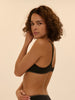 Full cup plunge bra - Black