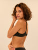 Full cup plunge bra - Black