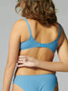 Full Coverage Plunge - Denim