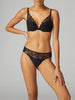 Bloom Triangle Contour - Black