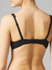 Bloom Sheer Underwire Triangle - Black