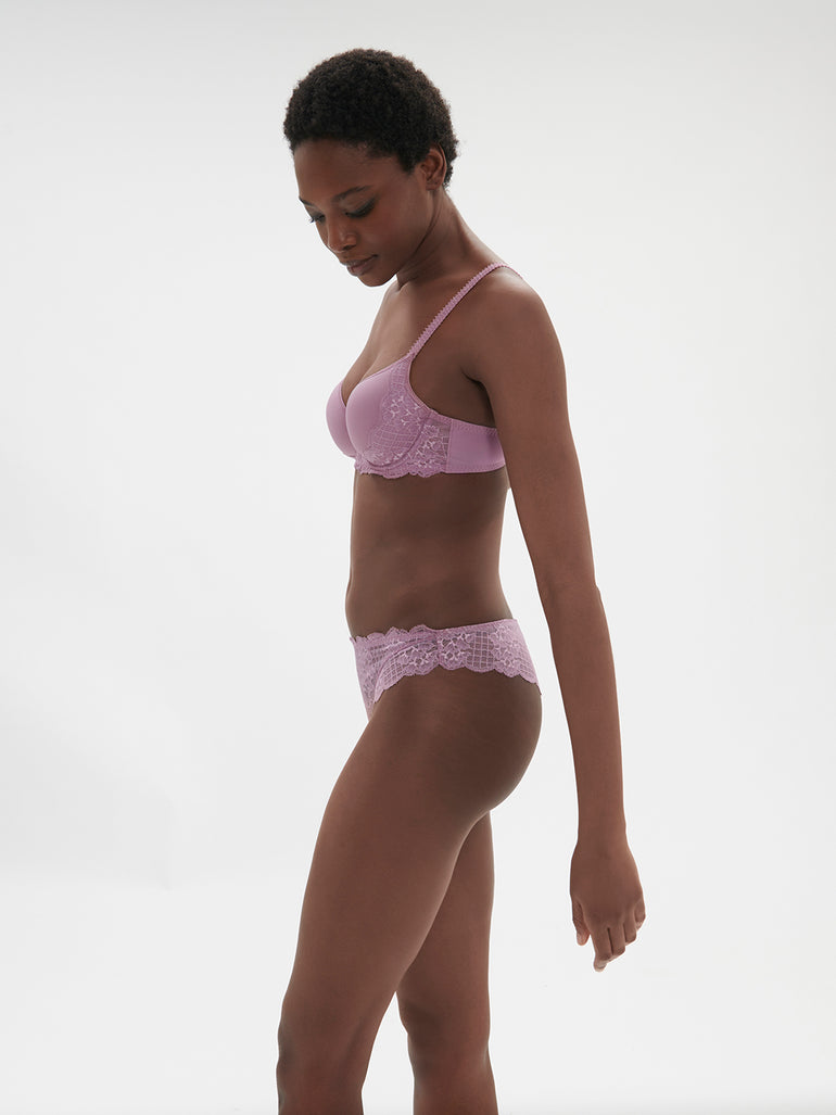 Spacer plunge bra - Glamourous Mauve