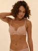 Spacer plunge bra - Nude