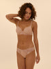 Spacer plunge bra - Nude
