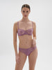 Half cup bra - Glamourous Mauve