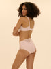 High-waist brief - Sakura pink