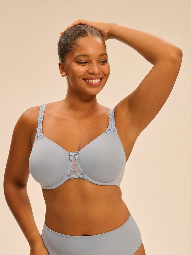 Rigid moulded bra - Dream Blue