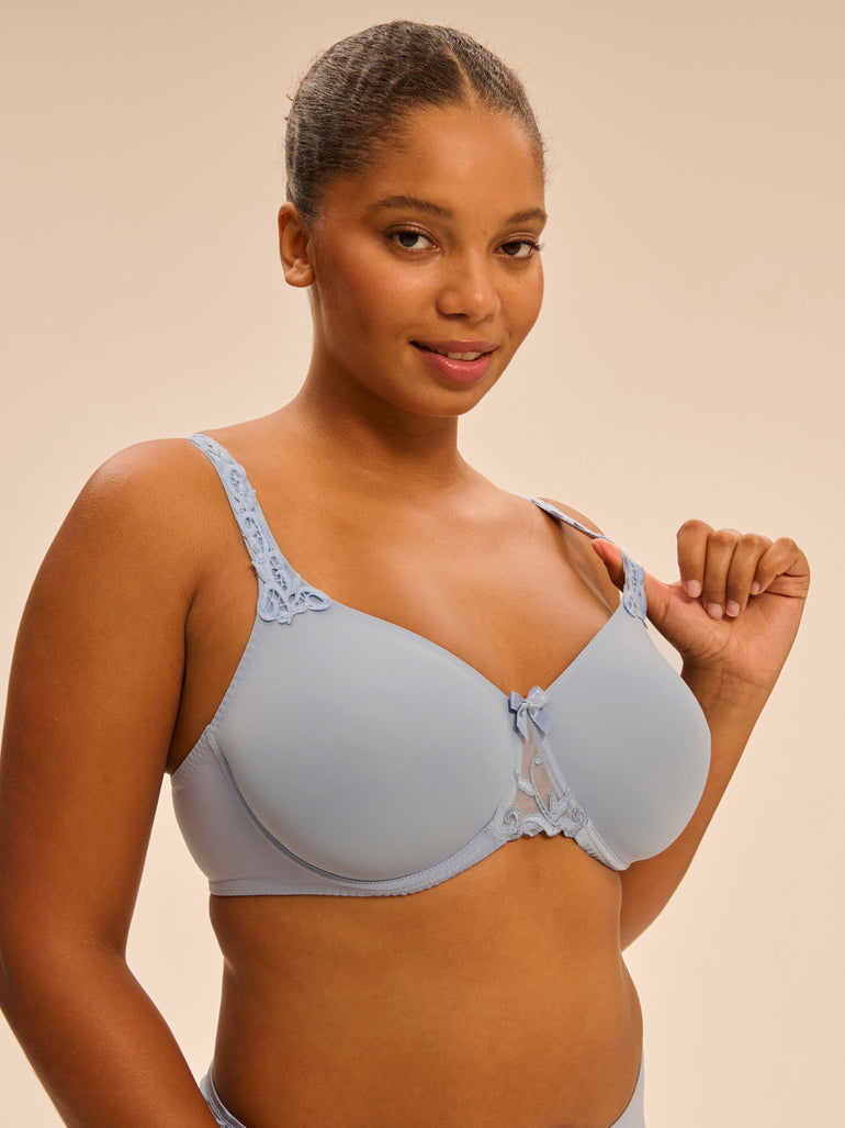 Rigid moulded bra - Dream Blue