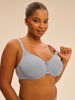 Rigid moulded bra - Dream Blue