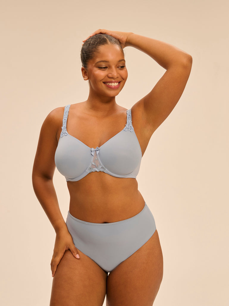 Rigid moulded bra - Dream Blue