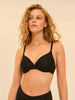 Seamless moulded multi-position bra - Black