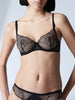 Half cup bra - Black